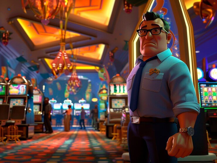 Pemain menikmati Live Casino dengan pengaturan keamanan dan perlindungan data lengkap